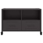 vidaXL Έπιπλο Τηλεόρασης Μαύρο 68x39x43,5 εκ. Χάλυβας