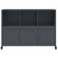 vidaXL Ντουλάπι Ανθρακί 100,5x39x72 εκ. από Χάλυβα