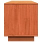 vidaXL Έπιπλο Τηλεόρασης Καφέ Μελί 140x35x40 εκ. από Μασίφ Ξύλο Πεύκου