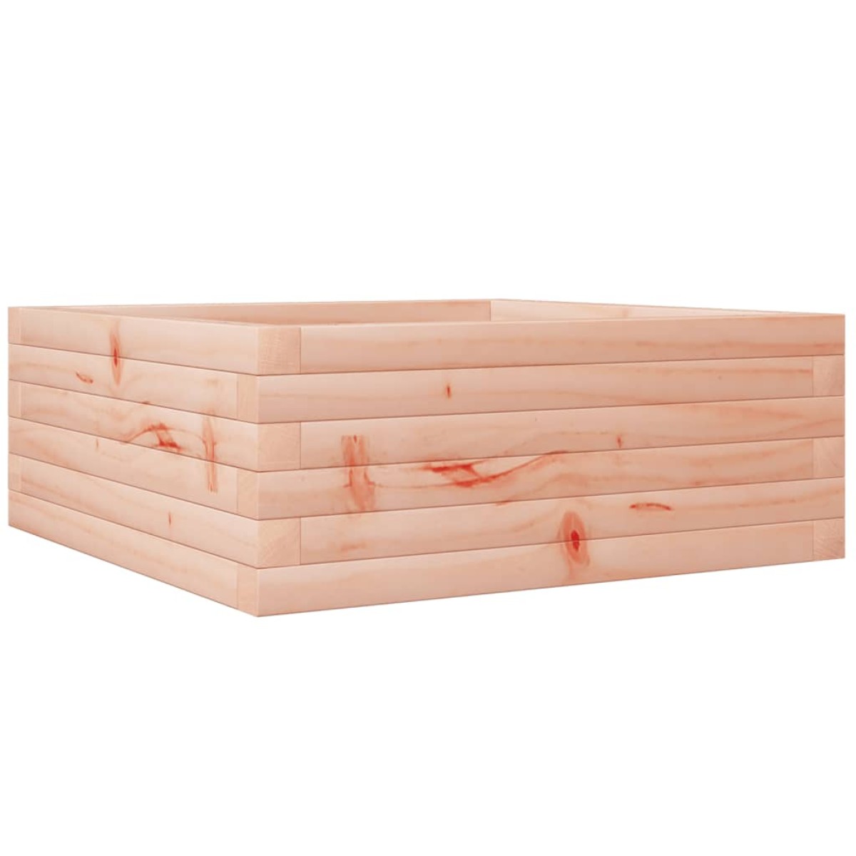 vidaXL Ζαρντινιέρα Κήπου 60x60x23 εκ. από Μασίφ Ξύλο Ψευδοτσούγκας