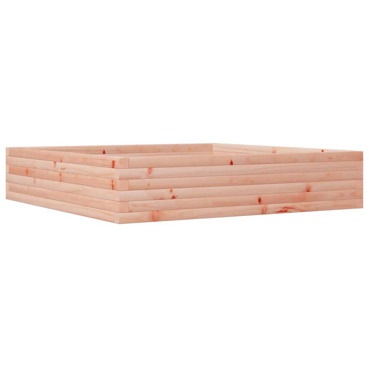 vidaXL Ζαρντινιέρα Κήπου 110x110x23,5εκ. από Μασίφ Ξύλο Ψευδοτσούγκας