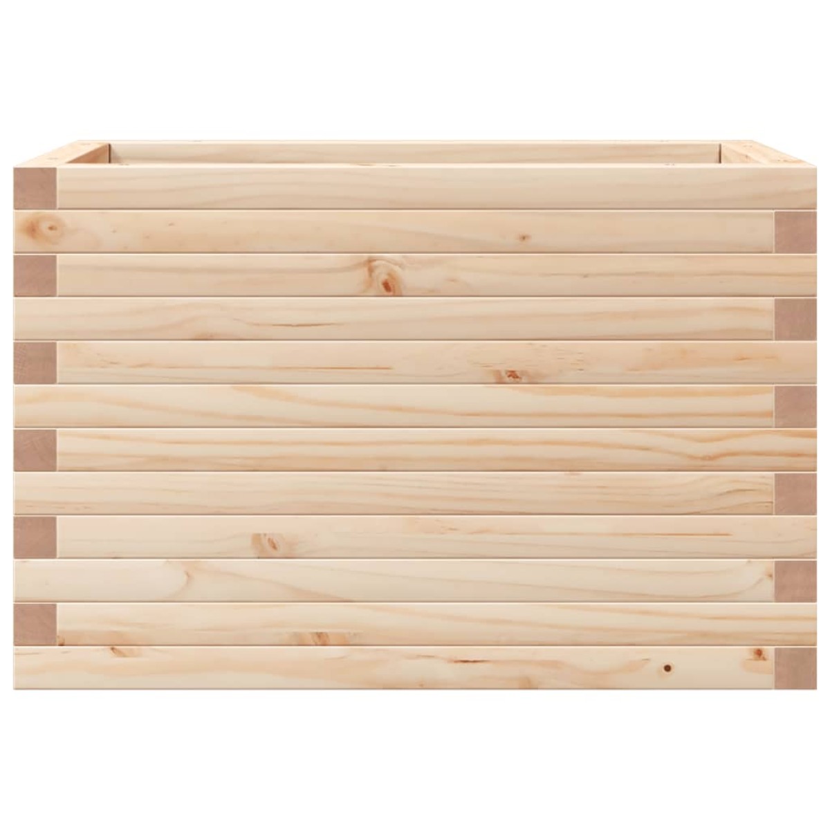 vidaXL Ζαρντινιέρα Κήπου 70x40x45,5 εκ από Μασίφ Ξύλο Πεύκου