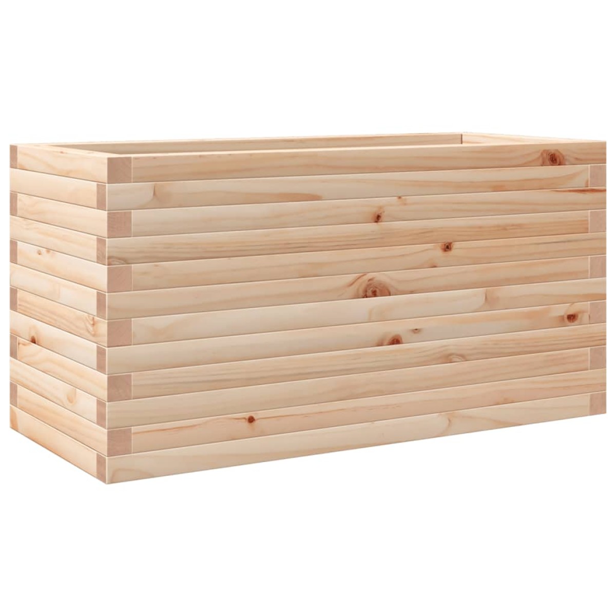vidaXL Ζαρντινιέρα Κήπου 90x40x45,5 εκ από Μασίφ Ξύλο Πεύκου
