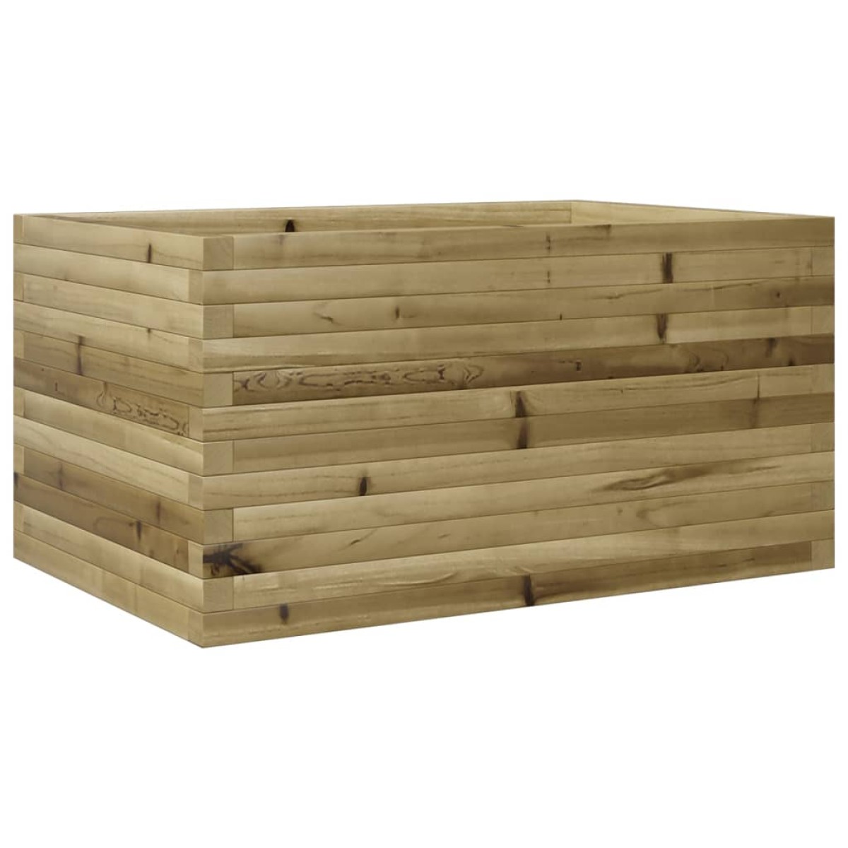 vidaXL Ζαρντινιέρα Κήπου 90x60x45,5 εκ. από Εμποτισμένο Ξύλο Πεύκου