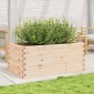 vidaXL Ζαρντινιέρα Κήπου 110x60x45,5 εκ από Μασίφ Ξύλο Πεύκου