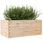 vidaXL Ζαρντινιέρα Κήπου 110x60x45,5 εκ από Μασίφ Ξύλο Πεύκου