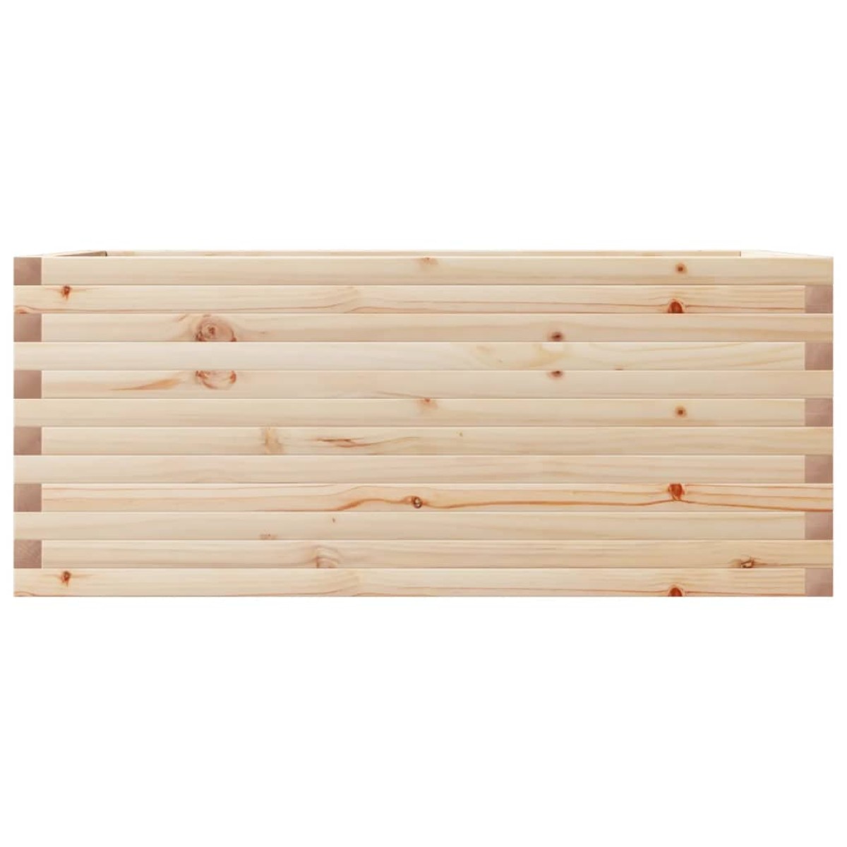vidaXL Ζαρντινιέρα Κήπου 110x60x45,5 εκ από Μασίφ Ξύλο Πεύκου