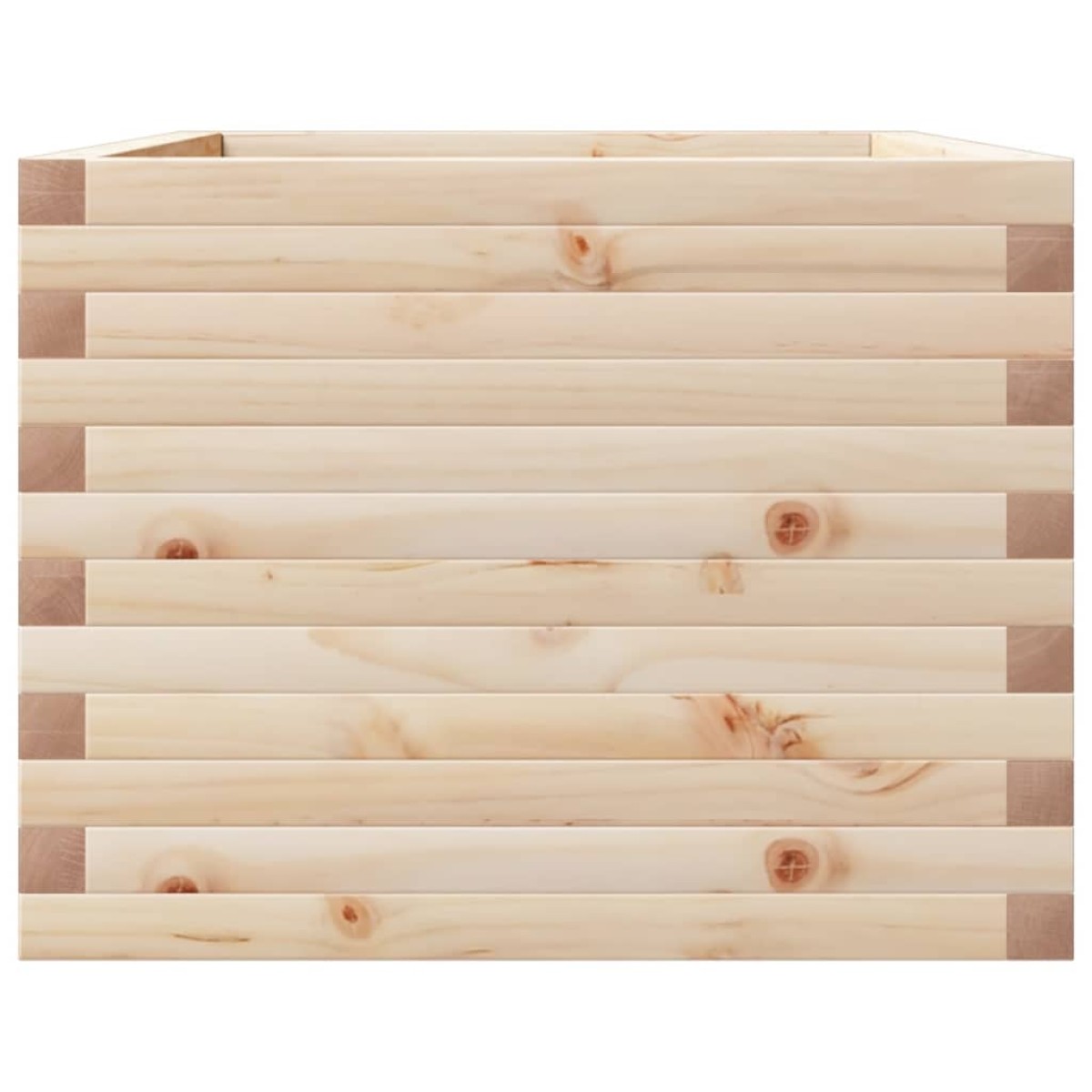 vidaXL Ζαρντινιέρα Κήπου 110x60x45,5 εκ από Μασίφ Ξύλο Πεύκου