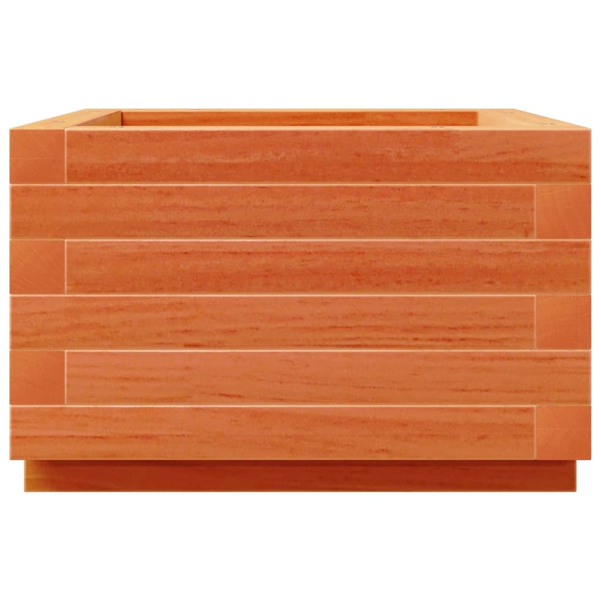 vidaXL Ζαρντινιέρα Καφέ Κεριού 40x40x26,5 εκ. από Μασίφ Ξύλο Πεύκου