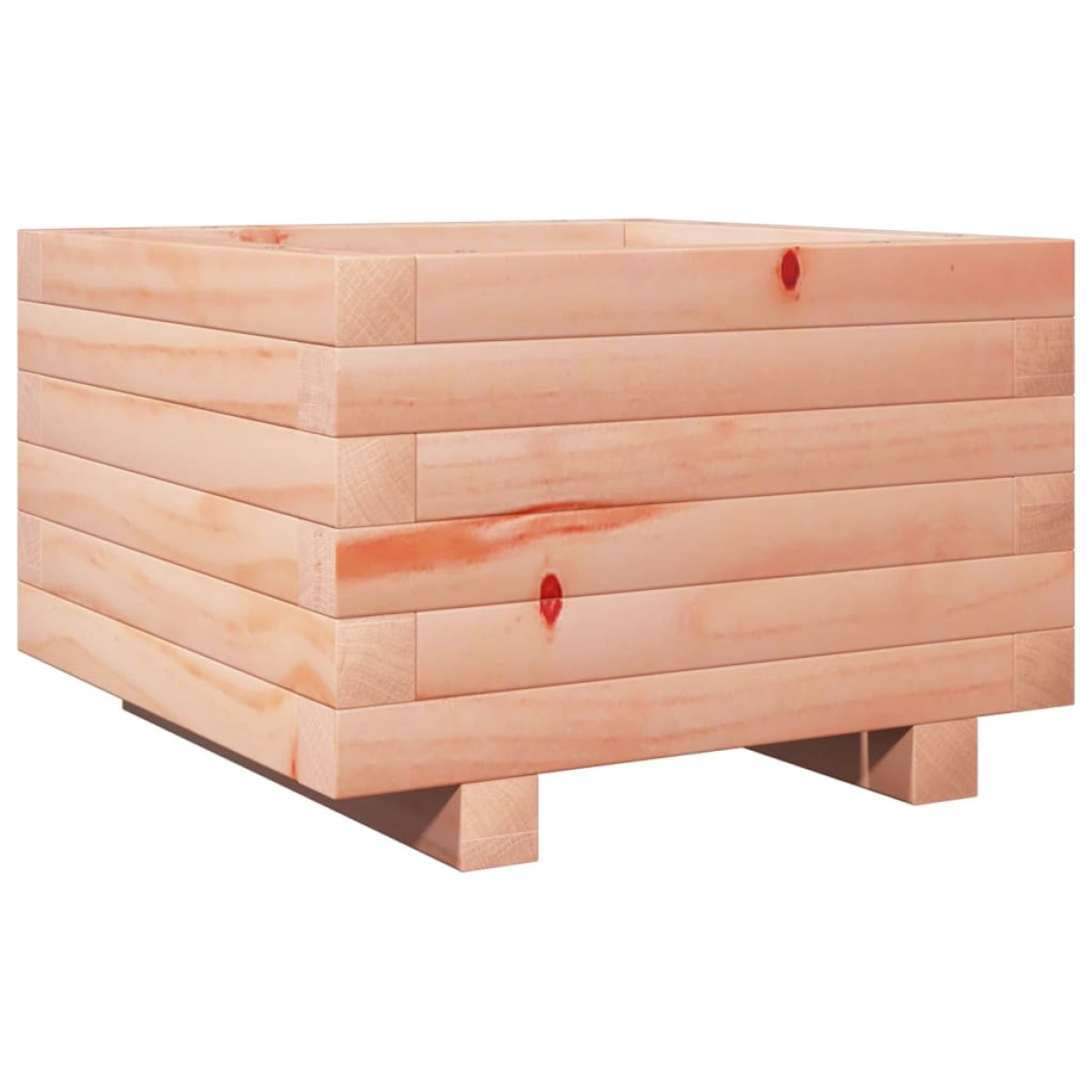 vidaXL Ζαρντινιέρα Κήπου 40x40x26,5 εκ. από Μασίφ Ξύλο Ψευδοτσούγκας
