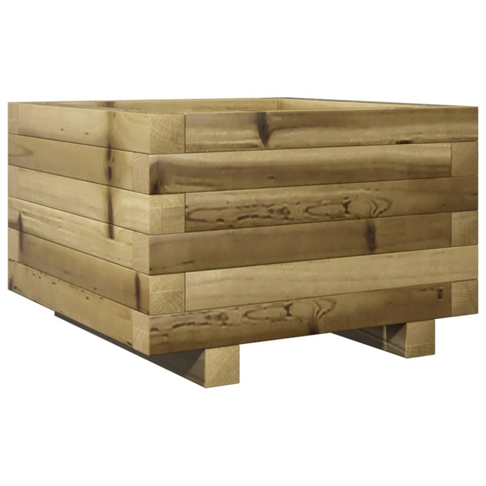 vidaXL Ζαρντινιέρα Κήπου 40x40x26,5 εκ. από Εμποτισμένο Ξύλο Πεύκου