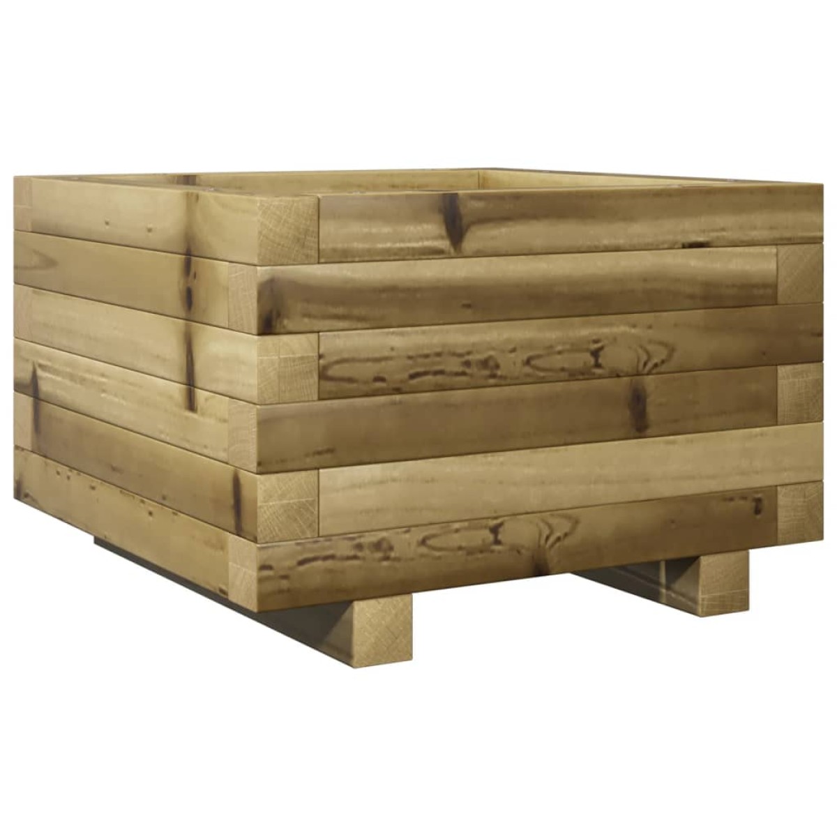 vidaXL Ζαρντινιέρα Κήπου 40x40x26,5 εκ. από Εμποτισμένο Ξύλο Πεύκου