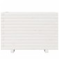 vidaXL Ζαρντινιέρα Κήπου Λευκή 70x40x49,5 εκ. από Μασίφ Ξύλο Πεύκου