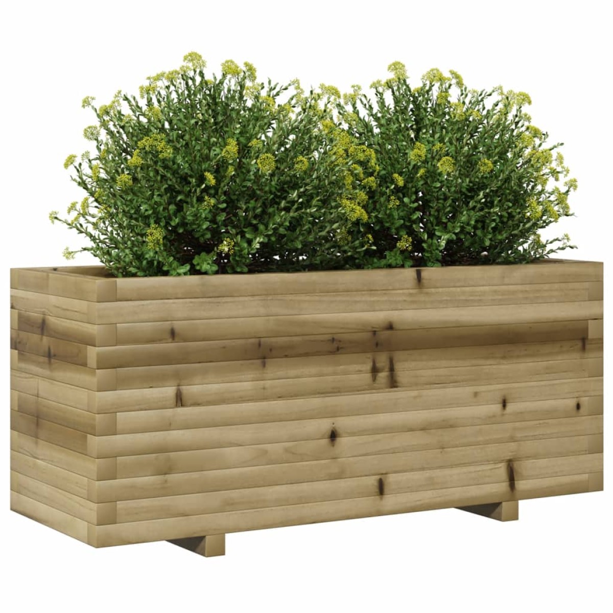 vidaXL Ζαρντινιέρα Κήπου 110x40x49,5 εκ. από Εμποτισμένο Ξύλο Πεύκου