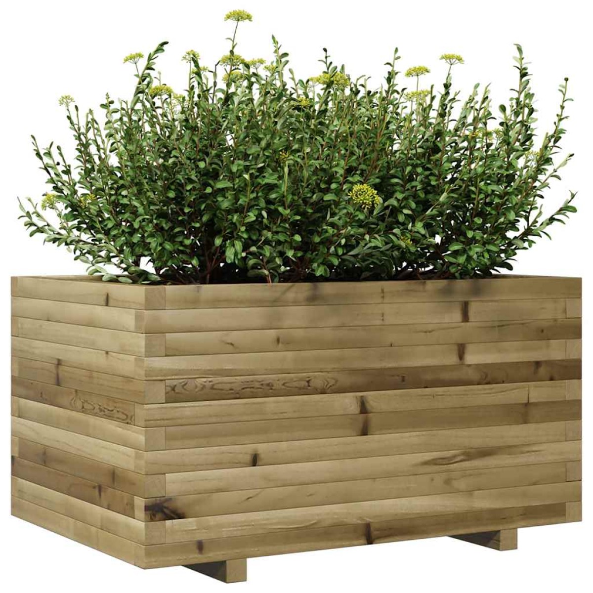 vidaXL Ζαρντινιέρα Κήπου 90x60x49,5 εκ. από Εμποτισμένο Ξύλο Πεύκου
