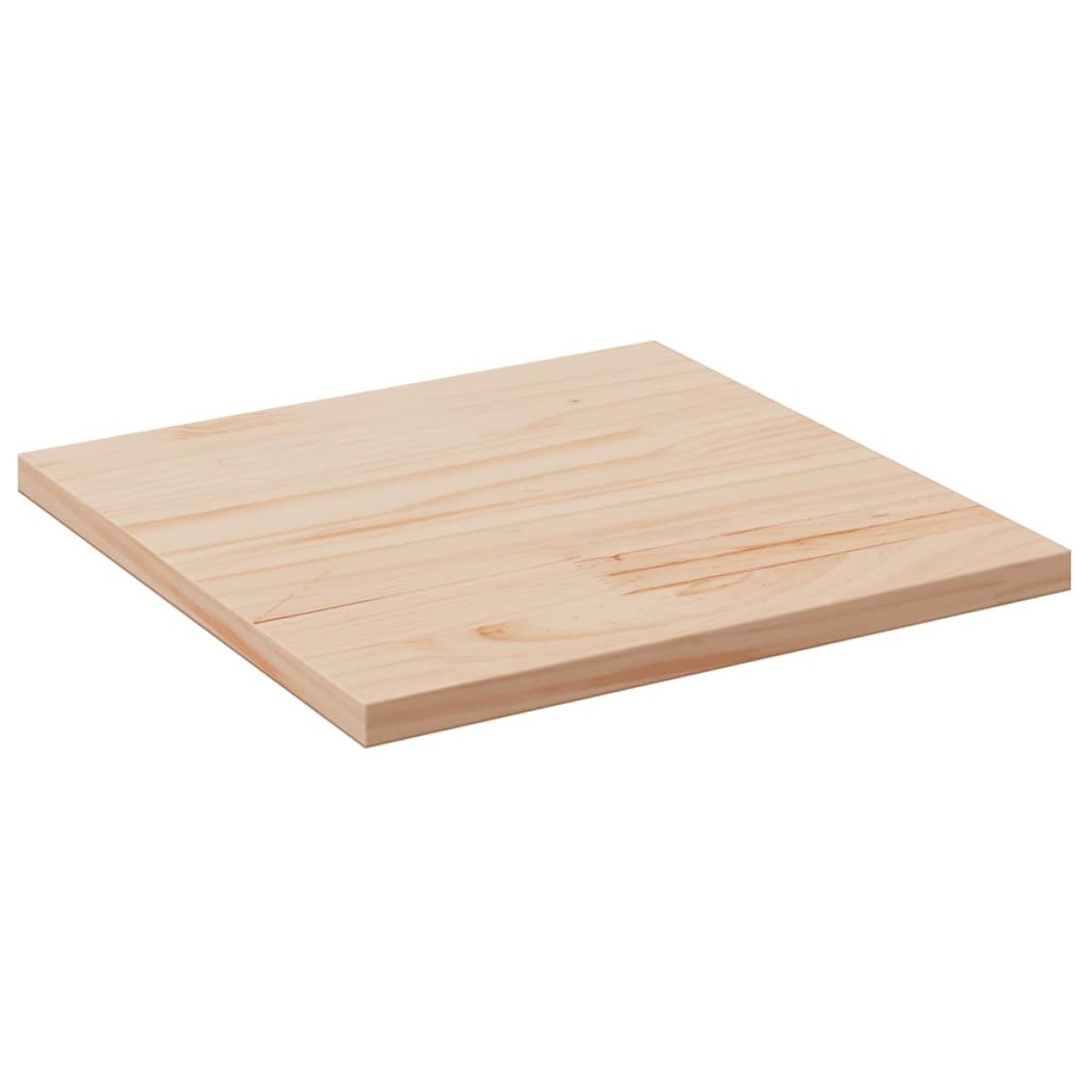 vidaXL Επιφάνεια Τραπεζιού Τετράγωνη 50x50x1,7 εκ. Μασίφ Ξύλο Πεύκου