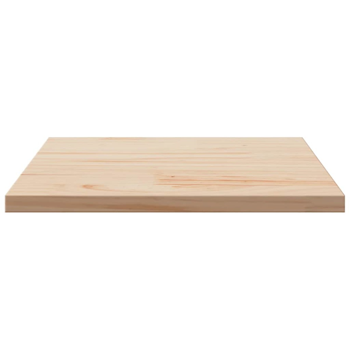 vidaXL Επιφάνεια Τραπεζιού Τετράγωνη 50x50x1,7 εκ. Μασίφ Ξύλο Πεύκου