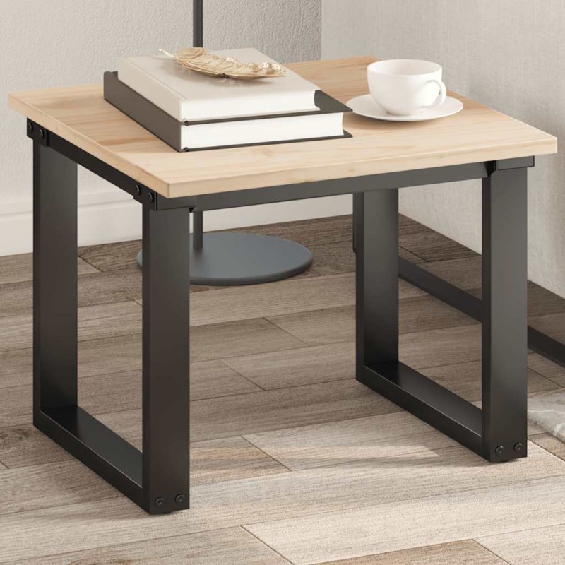 vidaXL Επιφάνεια Τραπεζιού Τετράγωνη 50x50x1,7 εκ. Μασίφ Ξύλο Πεύκου