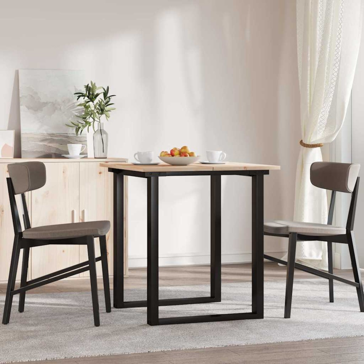 vidaXL Επιφάνειες Τραπεζιού Ορθογώνιες 2 τεμ. 70x35x1,7 εκ Μασίφ Πεύκο