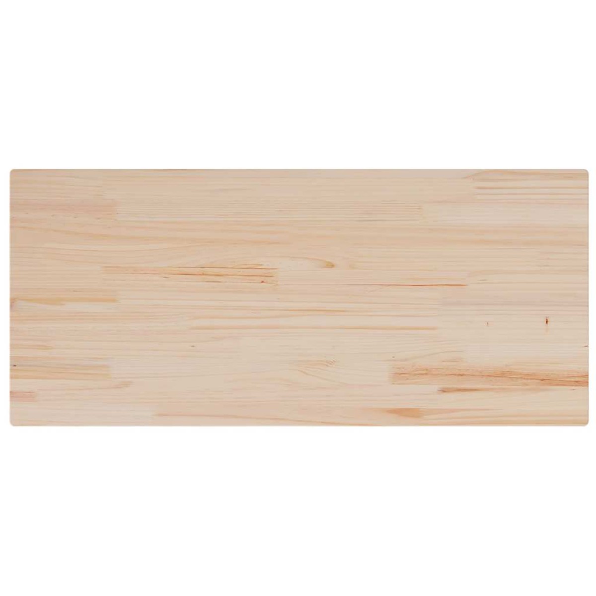 vidaXL Επιφάνεια Τραπεζιού Ορθογώνια 90x40x1,7 εκ. Μασίφ Ξύλο Πεύκου