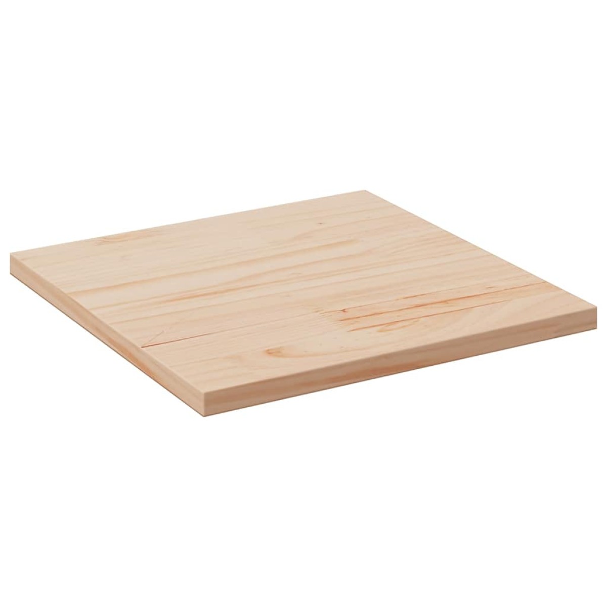 vidaXL Επιφάνεια Τραπεζιού Τετράγωνη 50x50x2,5 εκ. Μασίφ Ξύλο Πεύκου