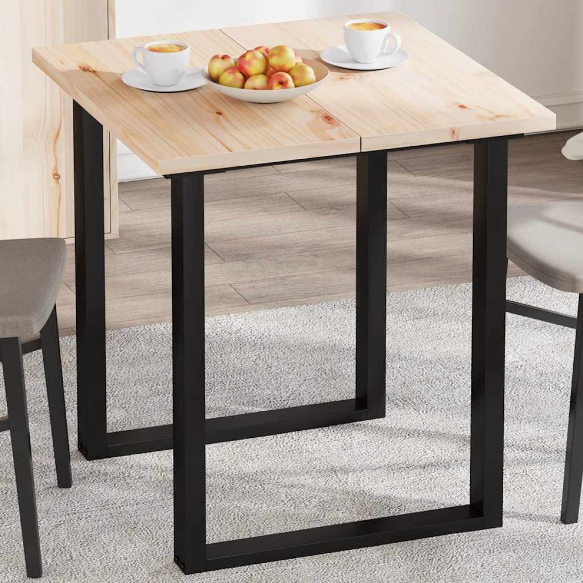 vidaXL Επιφάνειες Τραπεζιού Ορθογώνιες 2 τεμ. 70x35x2,5 εκ Μασίφ Πεύκο