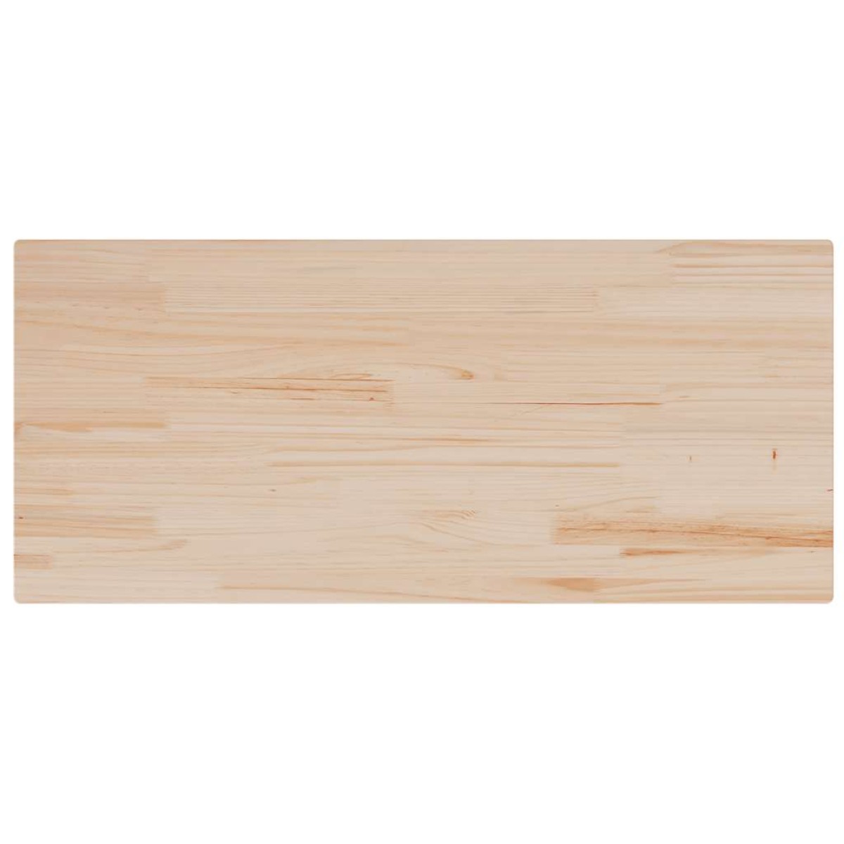 vidaXL Επιφάνεια Τραπεζιού Ορθογώνια 90x40x2,5 εκ. Μασίφ Ξύλο Πεύκο