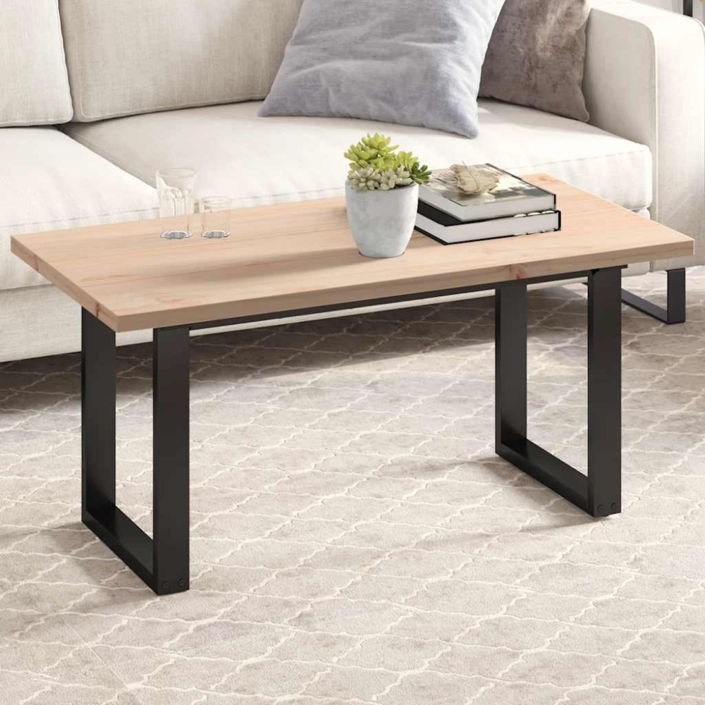 vidaXL Επιφάνεια Τραπεζιού Ορθογώνια 100x50x2,5 εκ. Μασίφ Ξύλο Πεύκο