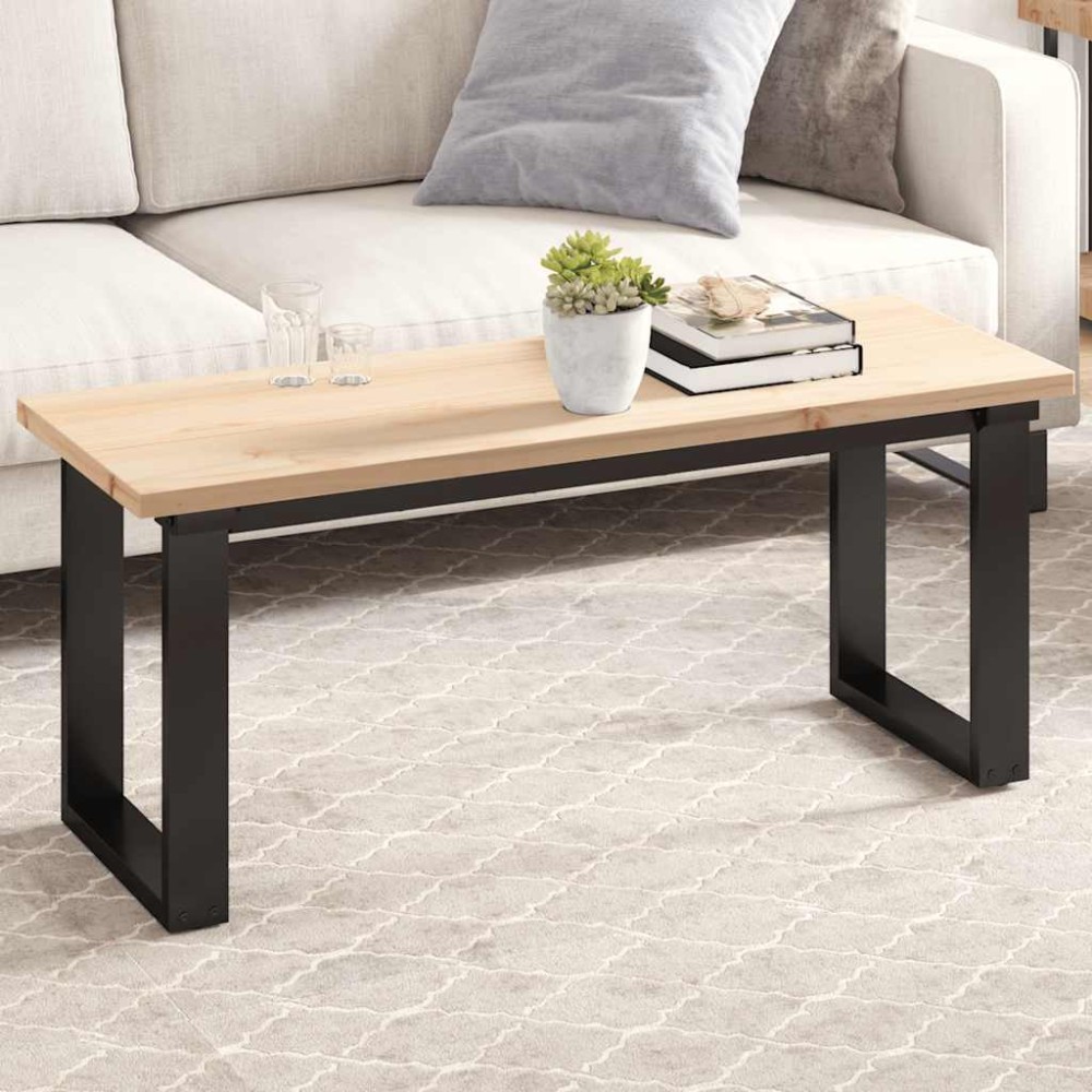 vidaXL Επιφάνεια Τραπεζιού Ορθογώνια 110x40x2,5 εκ. Μασίφ Ξύλο Πεύκο