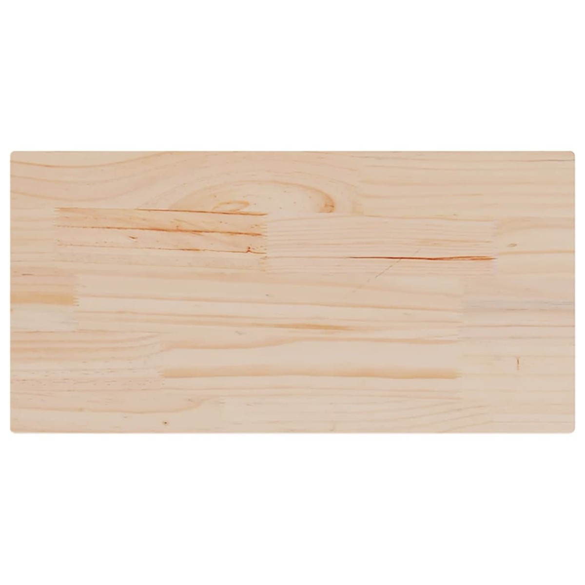 vidaXL Επιφάνειες Τραπεζιού Ορθογώνιες 4 τεμ. 90x45x2,5 εκ Μασίφ Πεύκο