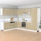 vidaXL Ντουλάπι με Συρτάρια "Lyon" Sonoma Δρυς 40x46x81,5 εκ. από Τεχνητό Ξύλο