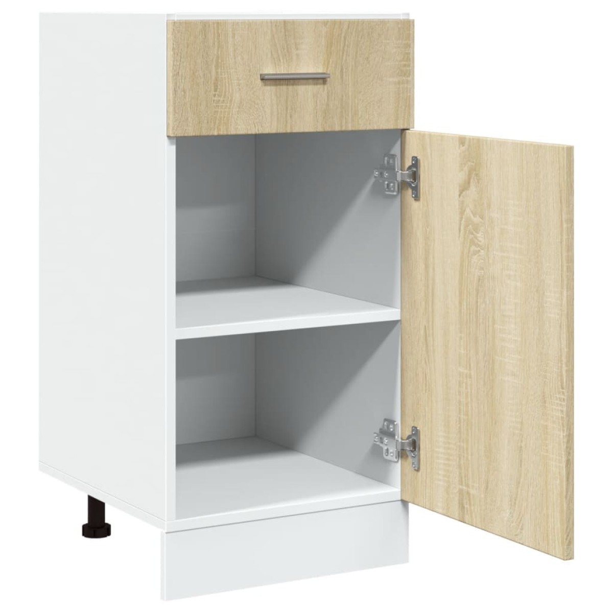 vidaXL Ντουλάπι με Συρτάρια "Lyon" Sonoma Δρυς 40x46x81,5 εκ. από Τεχνητό Ξύλο