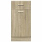 vidaXL Ντουλάπι με Συρτάρια "Lyon" Sonoma Δρυς 40x46x81,5 εκ. από Τεχνητό Ξύλο