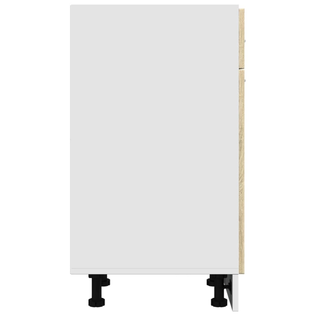 vidaXL Ντουλάπι με Συρτάρια "Lyon" Sonoma Δρυς 40x46x81,5 εκ. από Τεχνητό Ξύλο