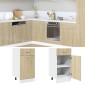 vidaXL Ντουλάπι με Συρτάρια "Lyon" Sonoma Δρυς 40x46x81,5 εκ. από Τεχνητό Ξύλο