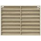 vidaXL Βιτρίνα Χρώμα Sonoma Δρυς 100x8,5x75 εκ. από Επεξεργασμένο Ξύλο