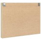 vidaXL Βιτρίνα Χρώμα Sonoma Δρυς 100x8,5x75 εκ. από Επεξεργασμένο Ξύλο