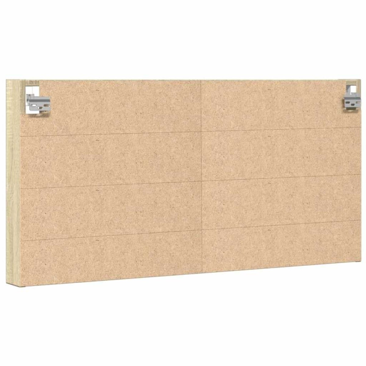 vidaXL Βιτρίνα Χρώμα Sonoma Δρυς 100x8,5x50 εκ. από Επεξεργασμένο Ξύλο