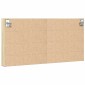 vidaXL Βιτρίνα Χρώμα Sonoma Δρυς 100x8,5x50 εκ. από Επεξεργασμένο Ξύλο