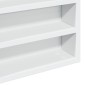 vidaXL Ραφιέρα Λευκή 60 x 8,5 x 58 εκ. από Επεξεργασμένο Ξύλο