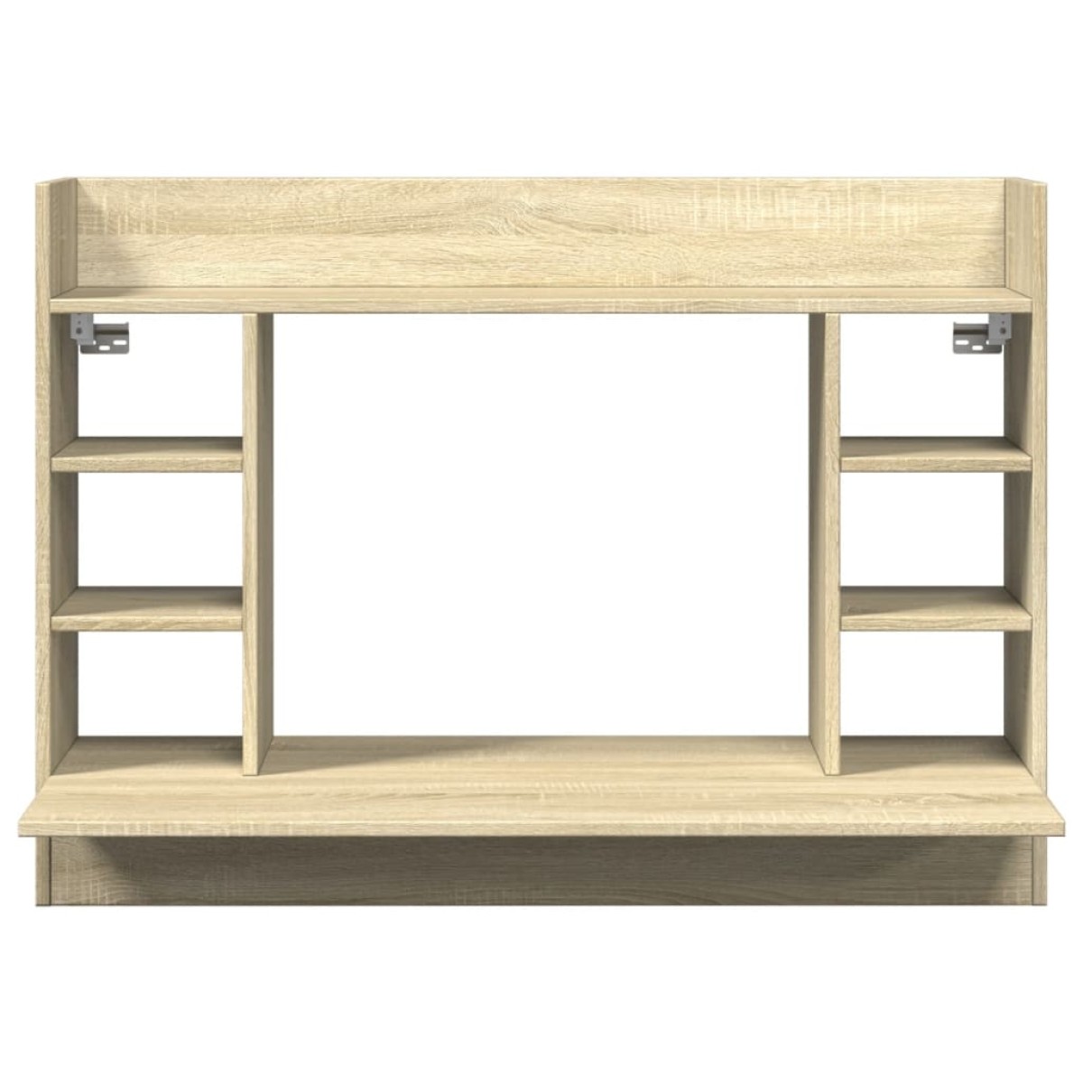 vidaXL Γραφείο Τοίχου Sonoma Δρυς 105x48x75 εκ. από Επεξεργασμένο Ξύλο