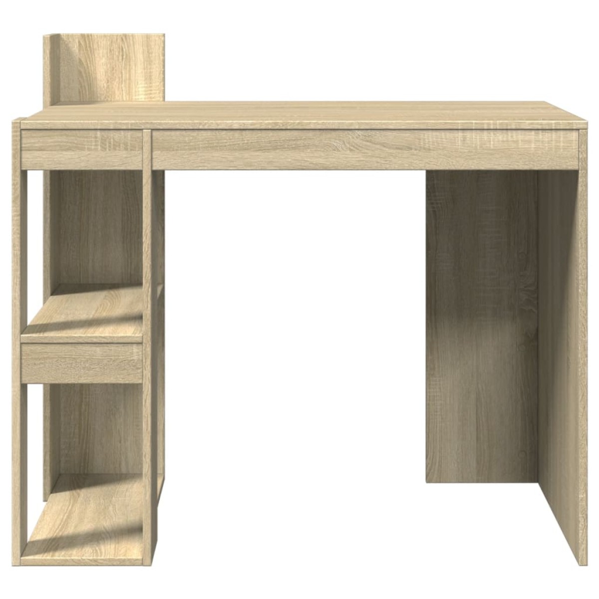 vidaXL Γραφείο Sonoma Δρυς 103,5x56,5x94 εκ. από Επεξεργασμένο Ξύλο