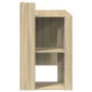 vidaXL Γραφείο Sonoma Δρυς 103,5x56,5x94 εκ. από Επεξεργασμένο Ξύλο