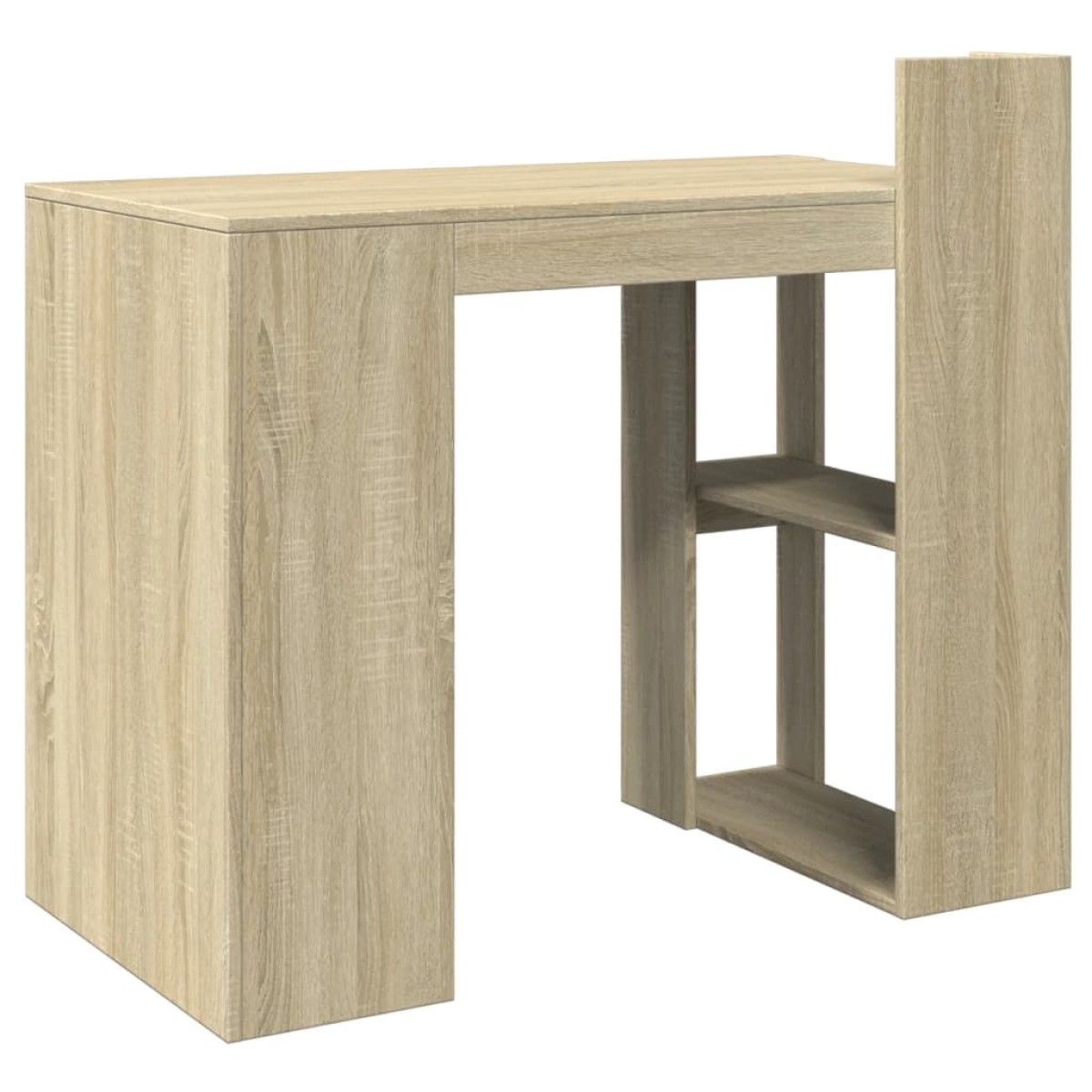 vidaXL Γραφείο Sonoma Δρυς 103,5x56,5x94 εκ. από Επεξεργασμένο Ξύλο
