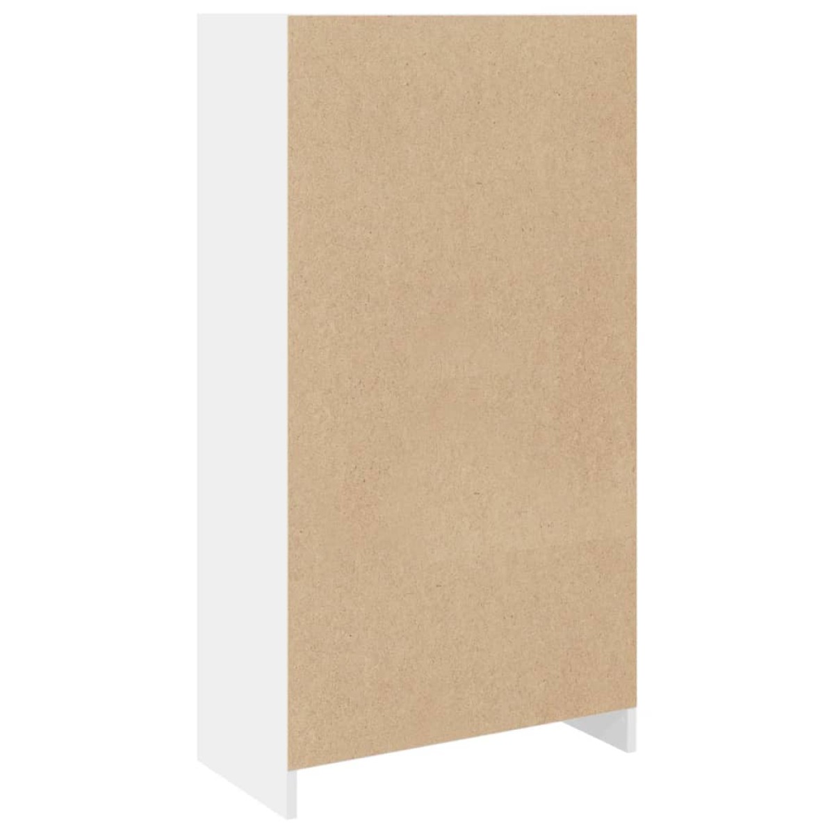 vidaXL Βιβλιοθήκη Λευκή 57x28,5x107,5 εκ. από Επεξεργασμένο Ξύλο