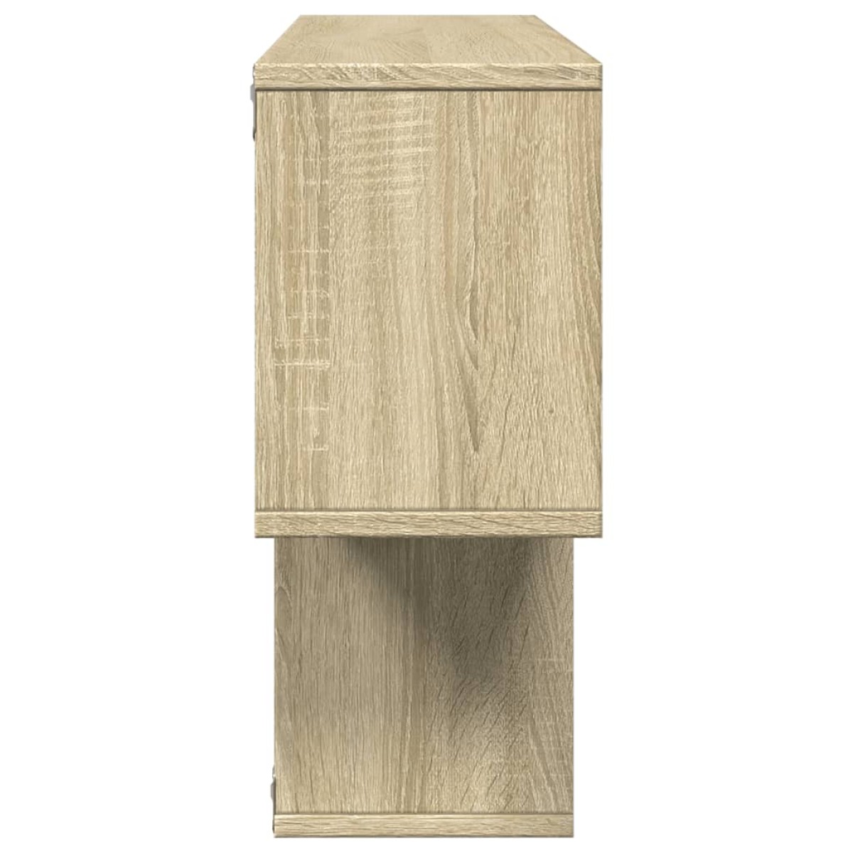 vidaXL Ράφι Τοίχου Sonoma Δρυς 100x20x53 εκ. από Επεξεργασμένο Ξύλο