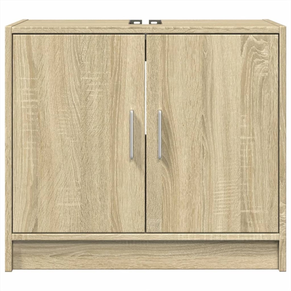 vidaXL Ντουλάπι Νιπτήρα Sonoma Δρυς 63x29x55 εκ. Επεξεργασμένο Ξύλο