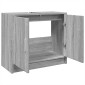 vidaXL Ντουλάπι Νιπτήρα Grey Sonoma 63x29x55 εκ. Επεξεργασμένο Ξύλο