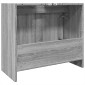 vidaXL Ντουλάπι Νιπτήρα Grey Sonoma 63x29x55 εκ. Επεξεργασμένο Ξύλο
