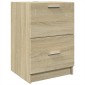 vidaXL Ντουλάπι Νιπτήρα Sonoma Δρυς 40x37x59 εκ. Επεξεργασμένο Ξύλο